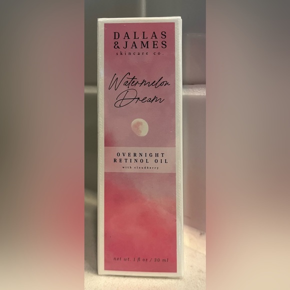 Dallas & James Watermelon Dream Retinol Oil Sealed Full Size New - Picture 6 of 7